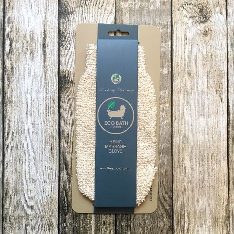 Natural Hemp Fibre Bath Mitt